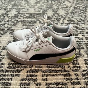 Puma Women’s leather sneakers size 9.5